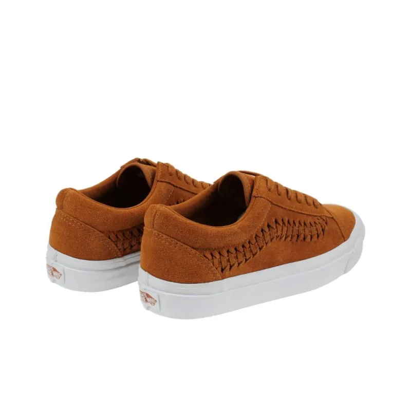Vans Old School Weave D Suede Glazed Ginger-3