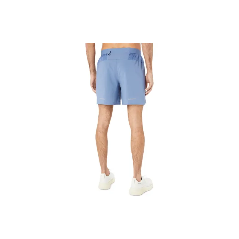 Asics Road 7in Short Casual Shorts Men's Denim Blue-1