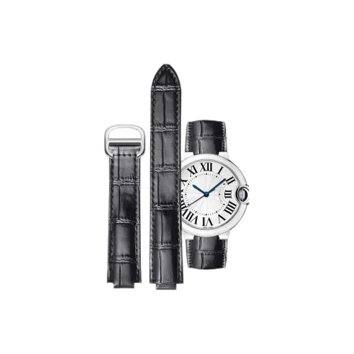 CHENSONG Cartier Compatibility Watch Band Genuine Leather Material