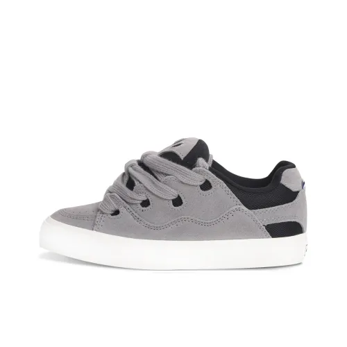 Ollieskate Skateboard Shoes Unisex Low-Top Dark Gray