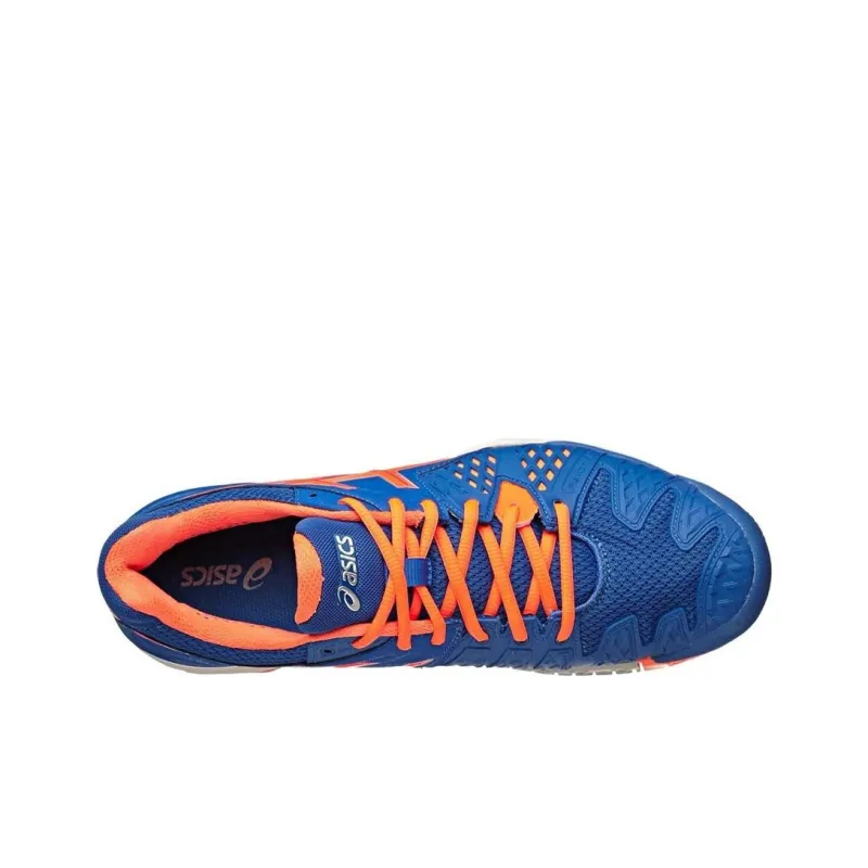 Asics Gel-Resolution 6 Running Shoes Men Low-Top Blue/Orange-2