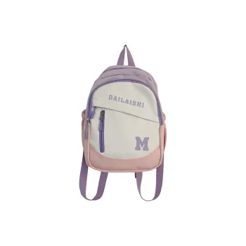 KAKAXI Nylon Backpack Regular Women's Black/Purple/Yellow/Green/Blue/Pink