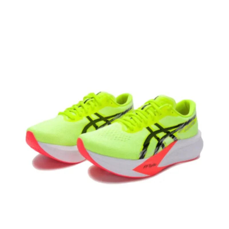 Asics MAGIC SPEED 4 Low Top Running Shoes Men's Yellow Black-2