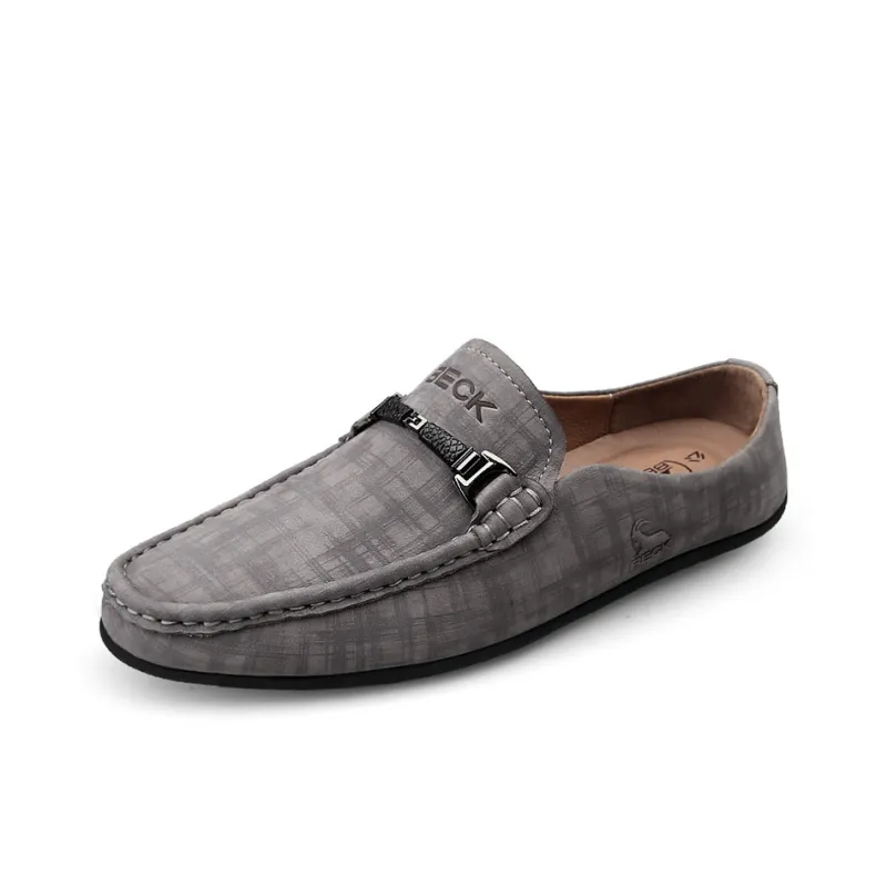 BECK Men's Casual Shoes Men Low Top Sand/Gray-6
