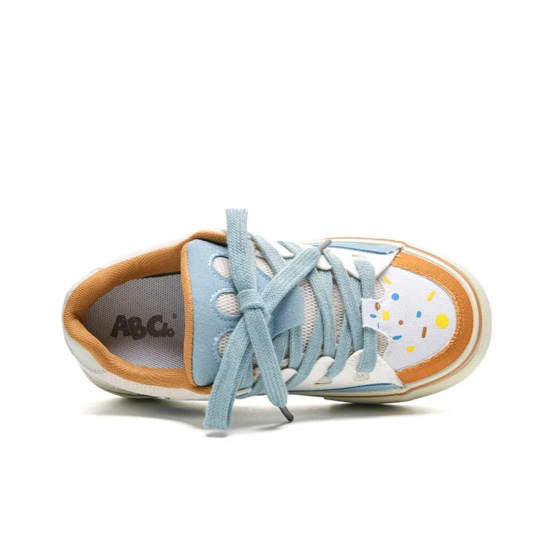 ABCIO Slip Resistant Waterproof Height Increasing Low Top Canvas Shoes-9