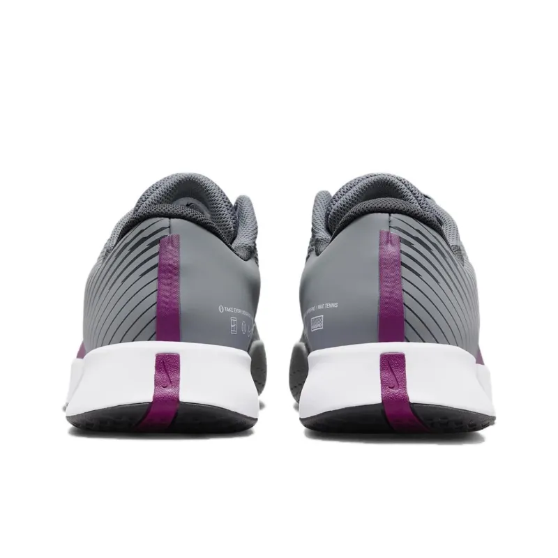 Nike Air Zoom Vapor Pro 2 Anti Slip And Wear Resistant Breathable Low Top Tennis Shoes Men's Gray-4
