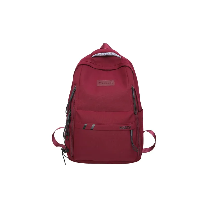 KAKAXI Nylon Backpack Unisex Black/White/Red/Blue-0