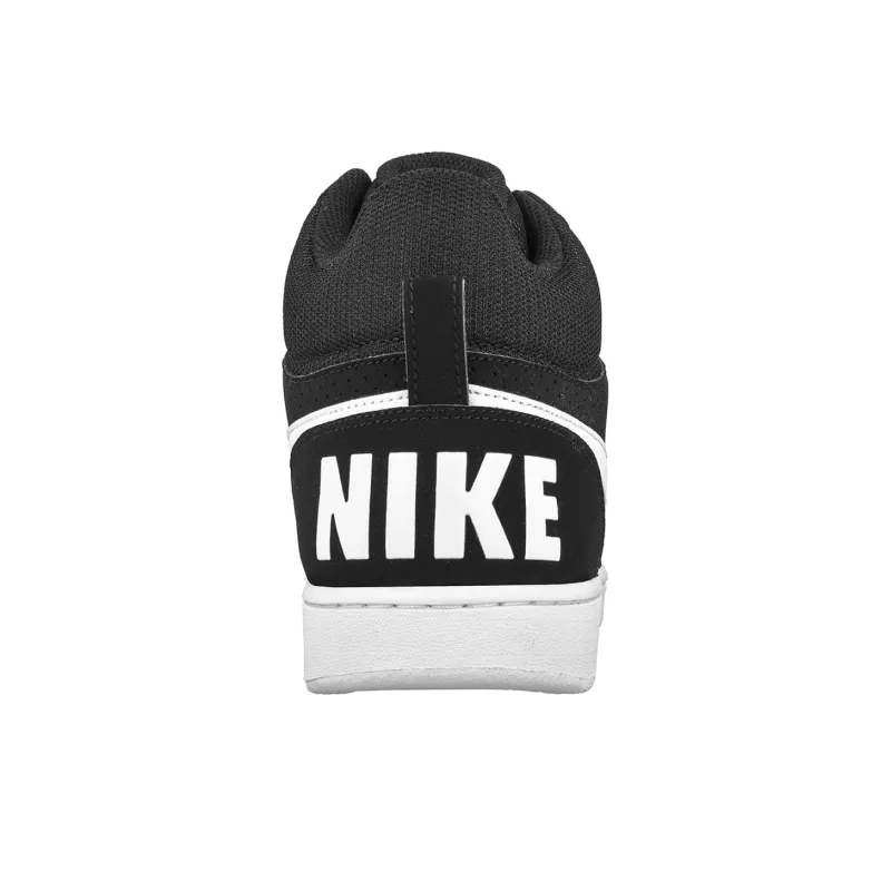 Nike Court Borough Mid Black/White-3