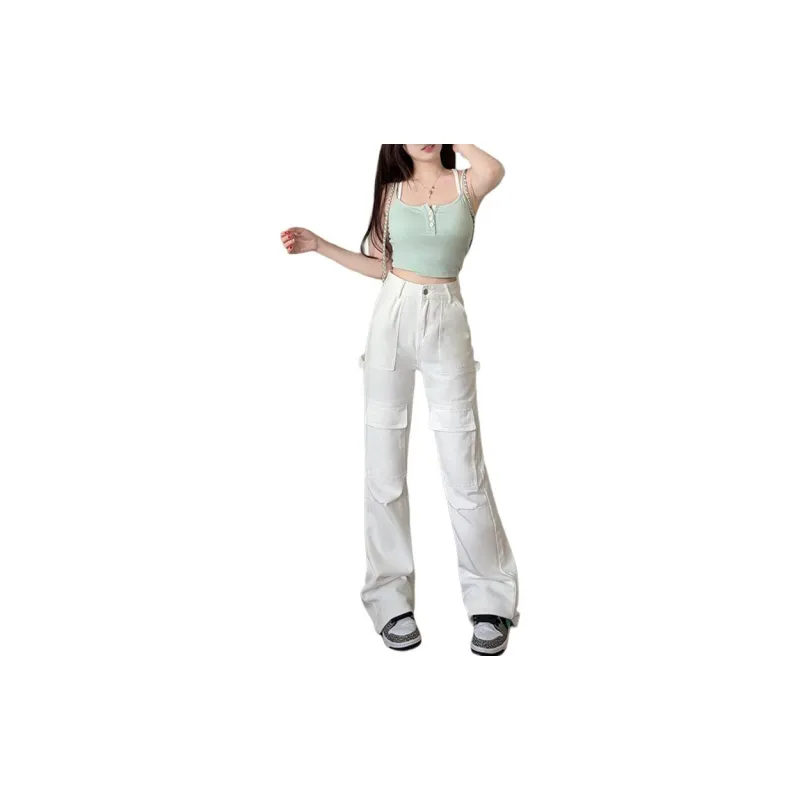 Concubine Zhu Jeans Women's White-1