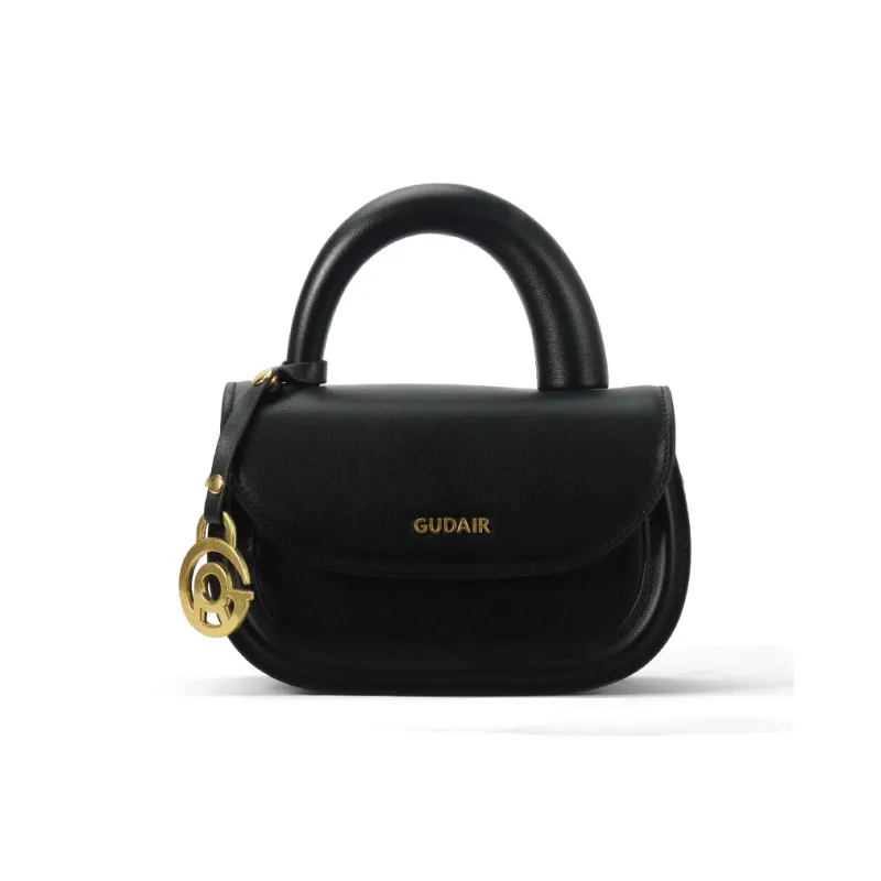 Gudair Cow Leather Saddle Bag, Shoulder Bag, Crossbody Bag, Handbag Women's-1