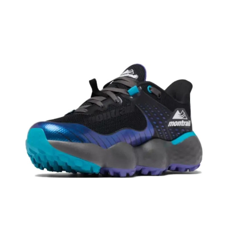 Columbia Montrail Slip-Resistant Low-Top Trail Running Running Shoes Women's Black-2