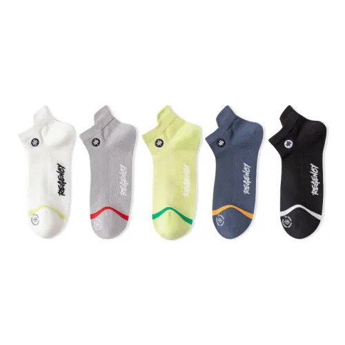 FUGEER Ankle Socks Men's 5 Pack