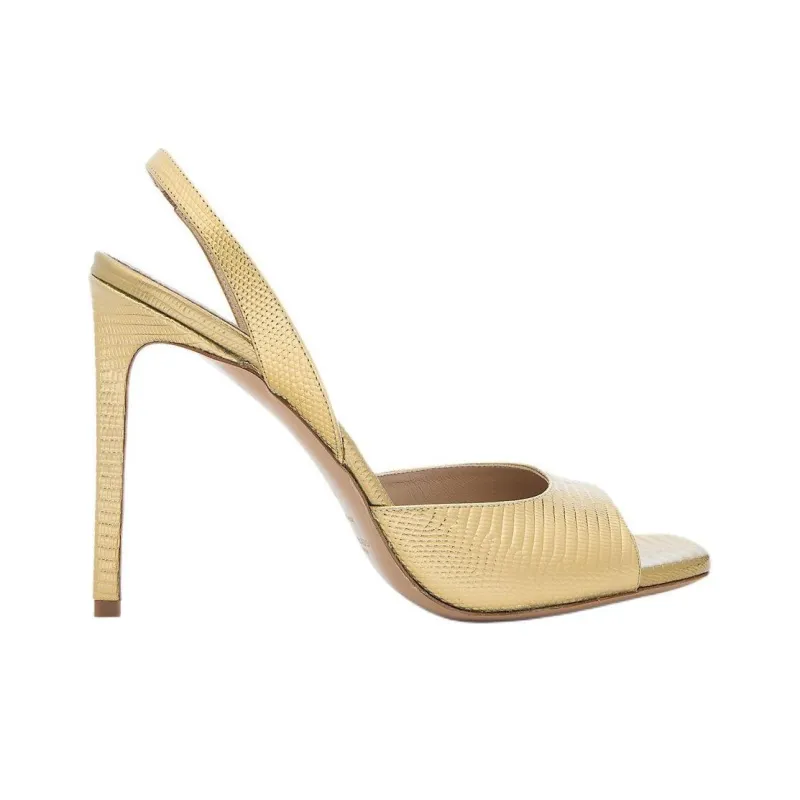 MICHAEL KORS Marisa Strap Sandals 10cm Women's Gold-1