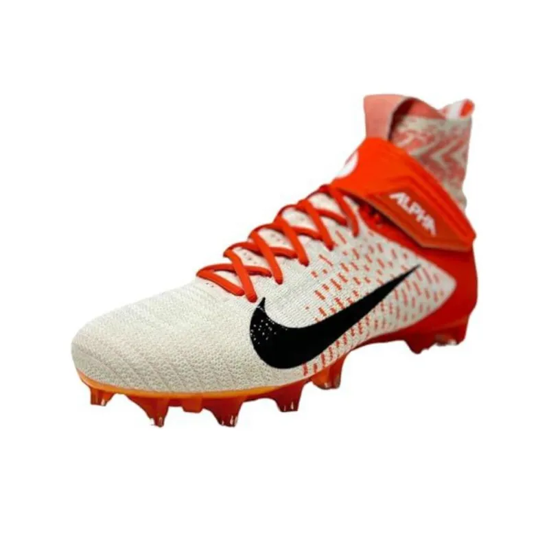 Nike Alpha Menace Pro 2 Mid White Team Orange-2