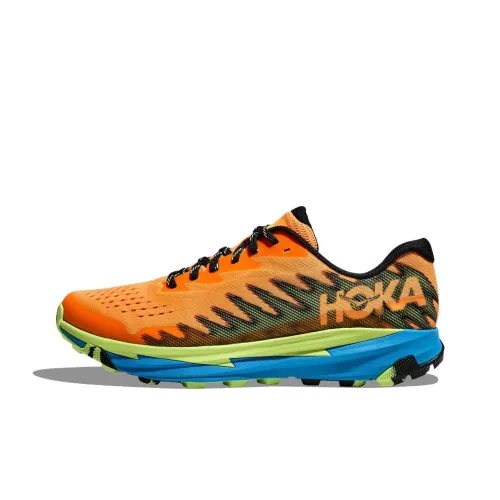 HOKA ONE ONE Torrent 3 Anti-Slip Wear-Resistant Low-Top Running Shoes Men's Orange