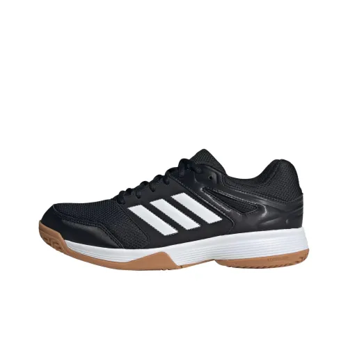 Adidas Speedcourt Training Shoes Unisex Low-Top Core Black / Cloud White / Adhesive Color