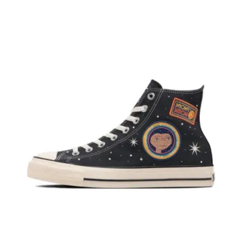 Converse ALL STAR Ⓡ WP HI / E.T. Durable Breathable High-Top Canvas Shoes Unisex Black
