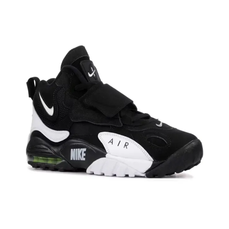 Nike Air Max Speed Turf Black White Voltage Yellow-2