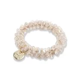 Champagne Micro-Flash Hair Tie