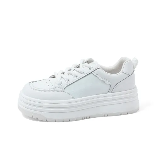 COMELY Casual Shoes Women's Low-Top Off White