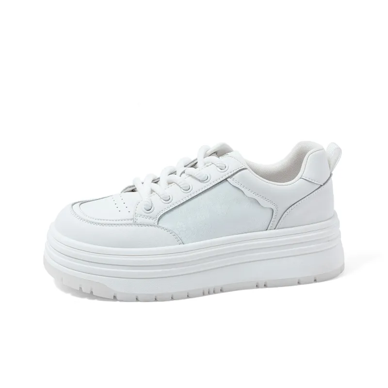 COMELY Casual Shoes Women's Low Top Ecru-0