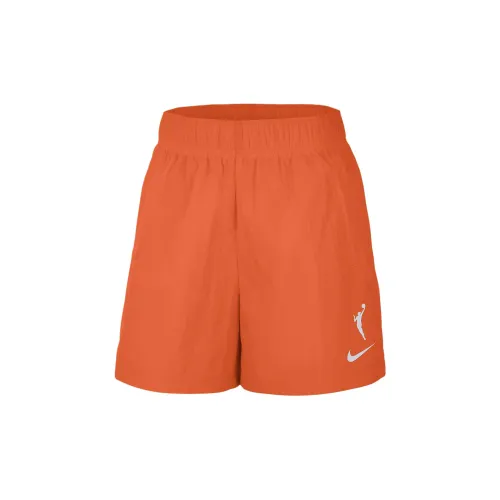 Nba Nike X NBA Casual Shorts Women's Bright Orange/White