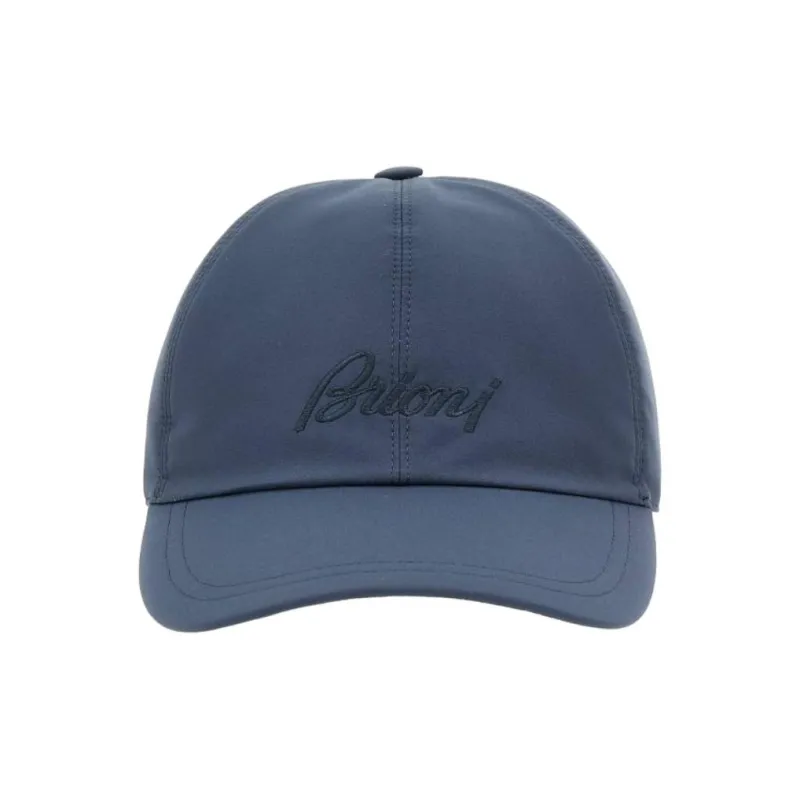 BRIONI Polyester Baseball Caps Men's Blue-1