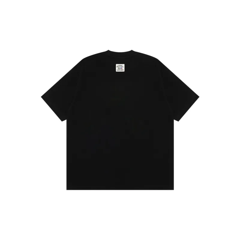 Russell Athletic X Aape T Shirts Men Black BKX-1