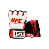 Microfiber Leather Half Finger White