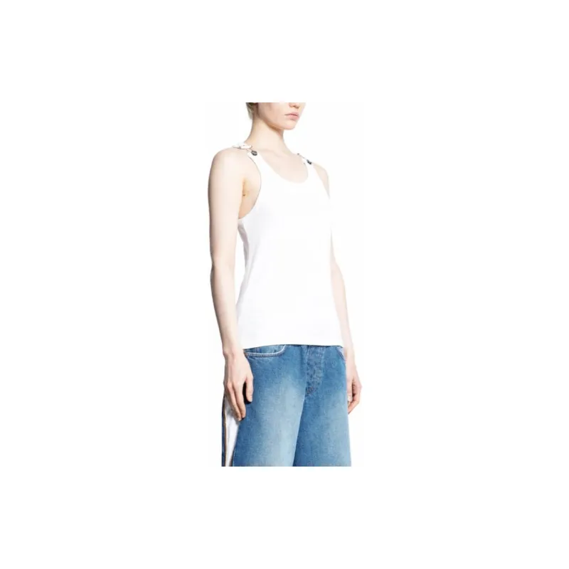 Jean Paul Gaultier Tank Top Women's White-2