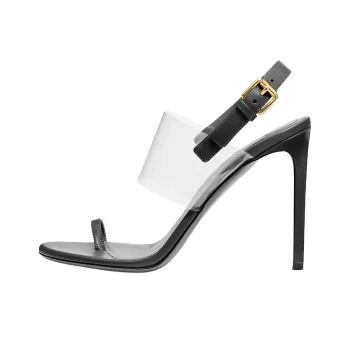 MICHAEL KORS Catherine Strap Sandals 10cm Women's Black