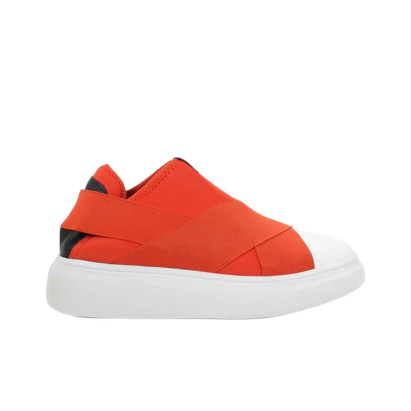 FESSURA Edge X Casual Shoes 4cm Women's Coral-1