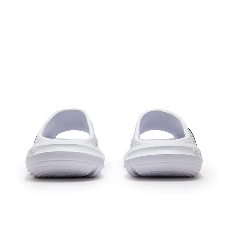 361° Abrasion Resistant Slide Slippers Men's White Black-3
