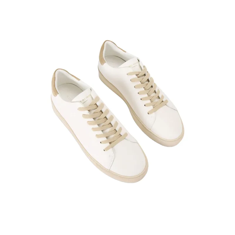 Kurt Geiger London Lennon Skateboard Shoes Men's White Umber-2