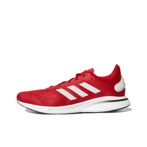 Adidas Supernova Running Shoes Unisex Low-Top Red