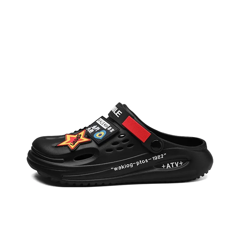 Yalu Fashion Versatile Clogs Men's-32