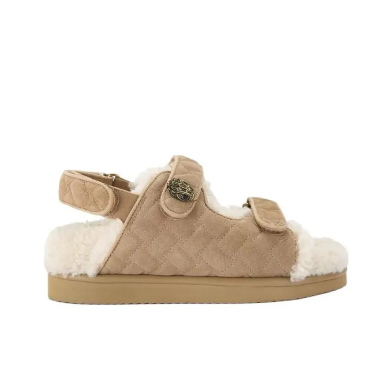 Kurt Geiger London Orson Strap Sandals Women's Beige-1
