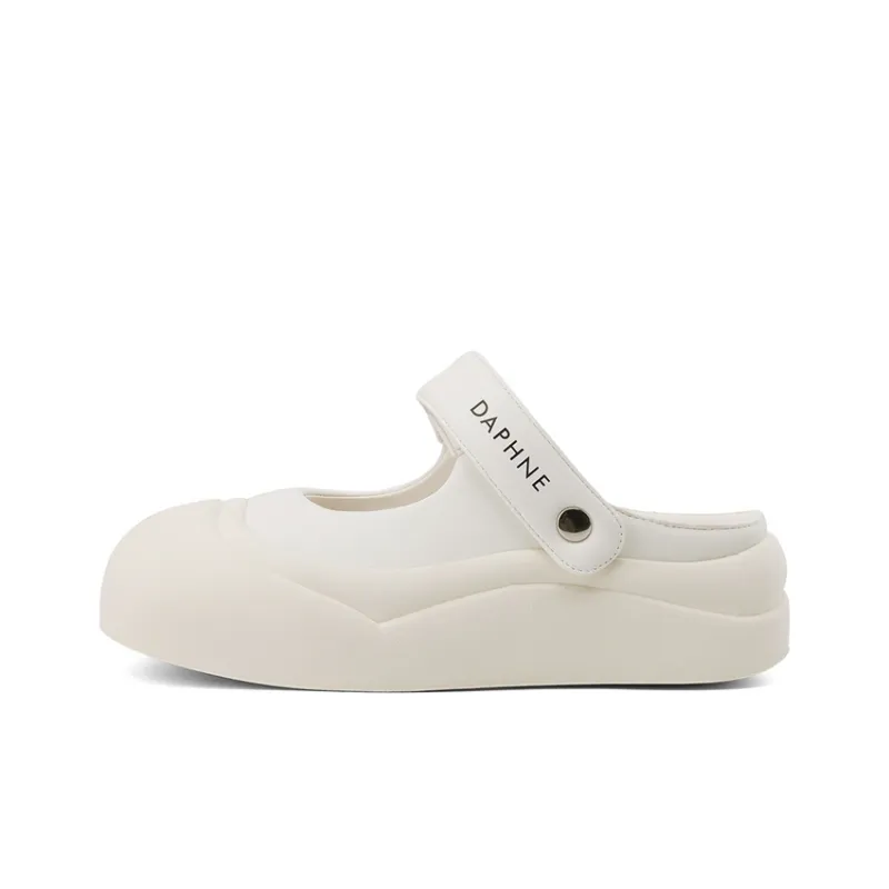 DAPHNE Slip Resistant Wrap toe Slippers Women's Beige Pink-0