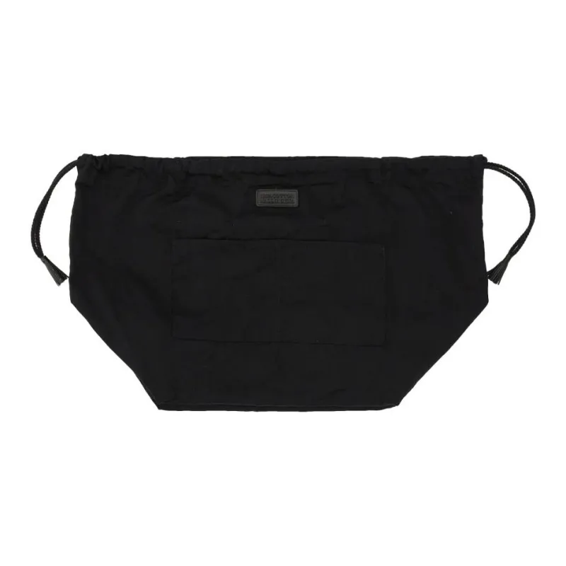 Dragon Diffusion Logo Patch Drawstring Clutch Bag-0