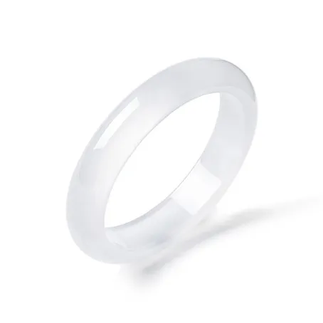MOONS FAME Chalcedony Jade Bangles Women's-0