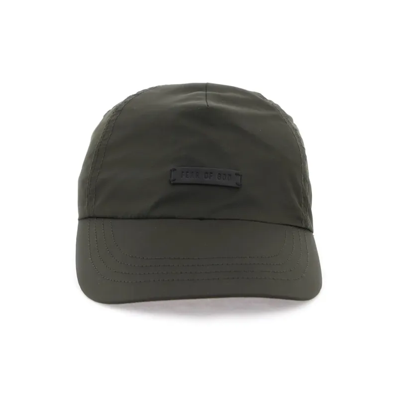 Fear Of God Logo Patch Baseball Cap-0
