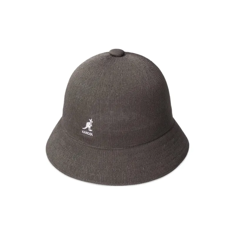 KANGOL Modified Acrylic Polyester Bucket Hats Unisex Gray-0