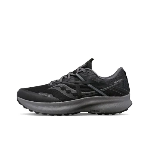 saucony Women's Ride 15 TR GORE-TEX 'Black Charcoal'