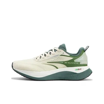 361° Speed Boost CQT Cushioning Wear Resistant Low Top Casual Running Shoes Men's White Green