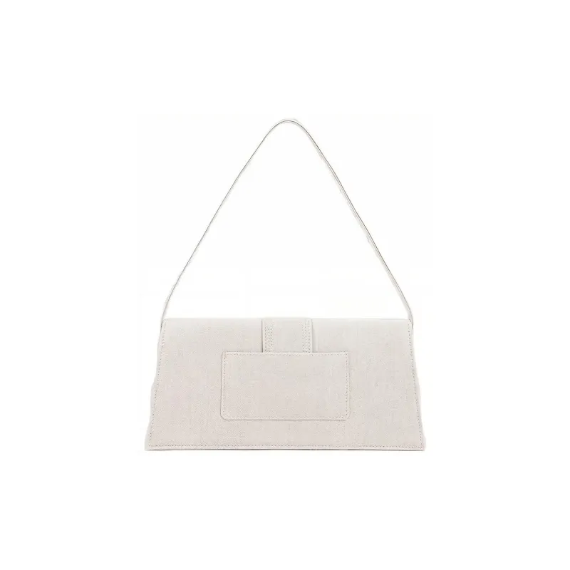 Jacquemus Le Bambino Long Flap Bag Light Greige-4