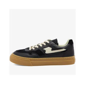 Stepney Workers Club S-Strike Wear-Resistant Low-Top Skateboard Shoes Men's Black