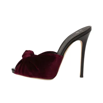 Giuseppe Zanotti Bridget 120mm Velvet Pumps