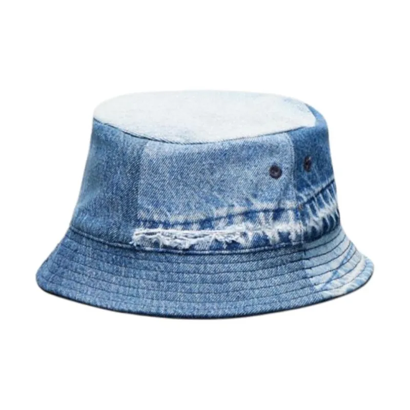 COACH Cotton Bucket Hats Unisex Blue-1