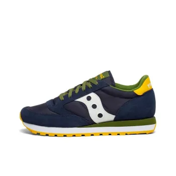 Saucony Jazz Original Running Shoes Unisex Low-Top Blue/Green/Gray/Yellow