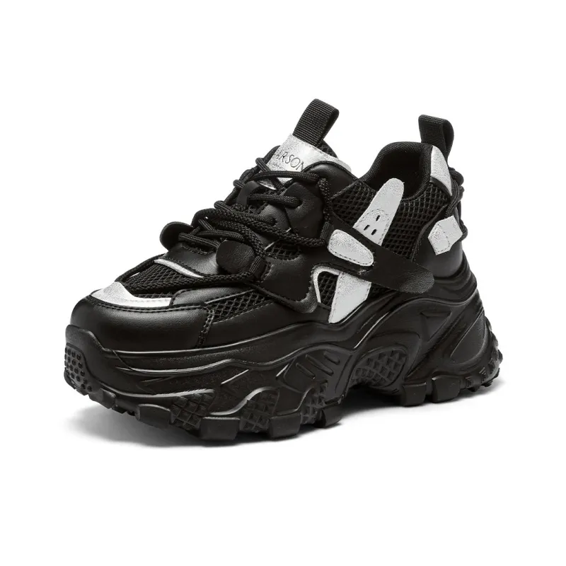 HARSON Wear-Resistant Slip-Resistant Low-Top Chunky Sneakers Women's-29